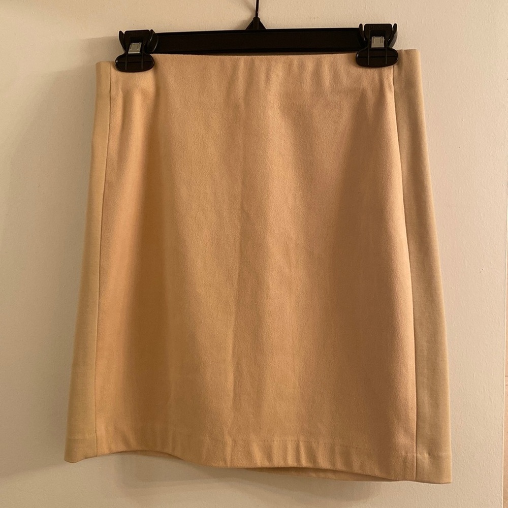 Wolford light tan skirt